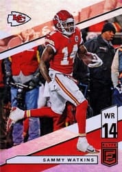 2019 Donruss Elite Base Set Sammy Watkins #15 card
