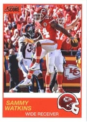 2019 Score Base Set Sammy Watkins #5 card