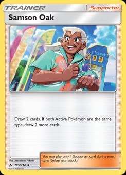 Unbroken Bonds Samson Oak #185 card