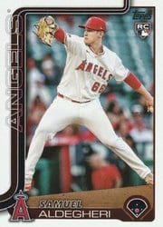 2025 Topps Base Set Samuel Aldegheri #438 card
