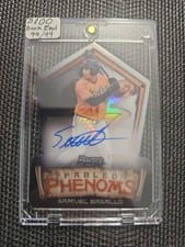 2024 Bowman's Best Fabled Phenoms Autographs Samuel Basallo #FPA-SB card