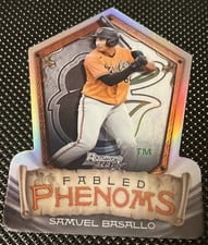 2024 Bowman's Best Fabled Phenoms Samuel Basallo #FP-15 card