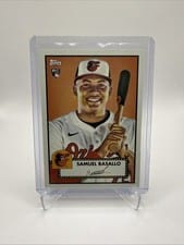 2026 Topps Samuel Basallo 1952 Variation #104 card