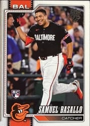 2026 Topps Base Set Samuel Basallo #104 card