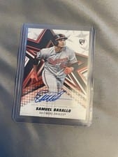 2026 Topps Baseball Stars Autographs Samuel Basallo #BSA-SBA card