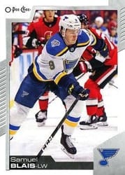 2020-21 O-Pee-Chee Base Set Samuel Blais #199 card