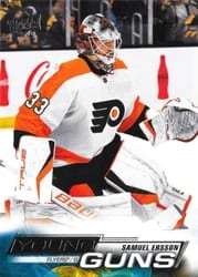 2022-23 Upper Deck Base Set Samuel Ersson #727 card