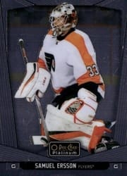 2024-25 O-Pee-Chee Platinum Base Set Samuel Ersson #141 card