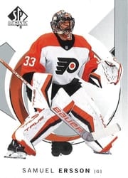 2024-25 SP Authentic Base Set Samuel Ersson #55 card