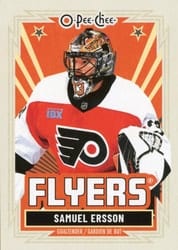 2025-26 O-Pee-Chee Base Retro Samuel Ersson #314 card