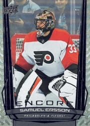 2025-26 Upper Deck Encore Samuel Ersson #E-71 card
