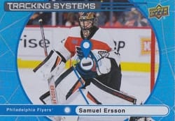 2025-26 Upper Deck Tracking Systems Samuel Ersson #TS-18 card