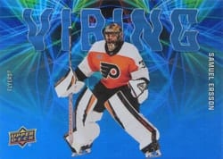 2025-26 Upper Deck Vibing Samuel Ersson #VB-5 card