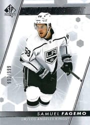 2022-23 SP Authentic Base Set Samuel Fagemo #132 card