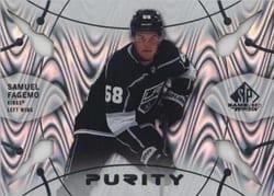 2022-23 SP Game Used Purity Samuel Fagemo #P-84 card