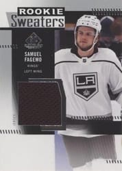 2022-23 SP Game Used Rookie Sweaters Samuel Fagemo #RS-SF card