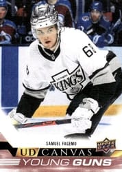 2022-23 Upper Deck UD Canvas Samuel Fagemo #C107 card