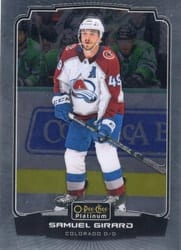 2022-23 O-Pee-Chee Platinum Base Set Samuel Girard #163 card
