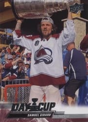 2022-23 Upper Deck Day with the Cup Samuel Girard #DC22 card
