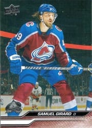 2023-24 Upper Deck Base Set Samuel Girard #296 card