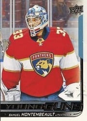 2018-19 Upper Deck Base Set Samuel Montembeault #242 card