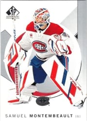 2024-25 SP Authentic Base Set Samuel Montembeault #62 card