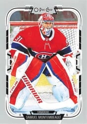 2025-26 O-Pee-Chee Base Set Samuel Montembeault #123 card