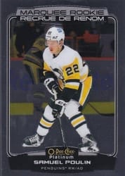 2022-23 O-Pee-Chee Platinum Base Set Samuel Poulin #288 card