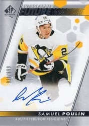 2022-23 SP Authentic Base Set Samuel Poulin #145 card