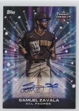 2023 Topps Pro Debut Future Cornerstones Autographs Samuel Zavala #FC-SZ card