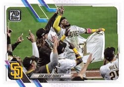 2021 Topps Base Set San Diego Padres #604 card