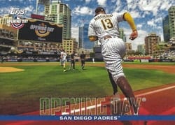 2022 Topps Opening Day Opening Day San Diego Padres #OD-7 card