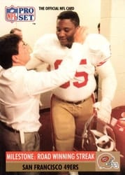 1991 Pro Set Base Set San Francisco 49ers #26 card