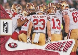 2023 Score Huddle Up San Francisco 49ers #4 card