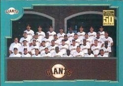 2001 Topps Base Set San Francisco Giants #776 card