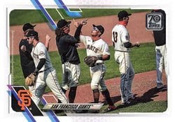 2021 Topps Base Set San Francisco Giants #603 card