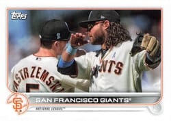2022 Topps Mini Base Set San Francisco Giants #464 card