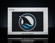 2024-25 O-Pee-Chee Team Logo Patches San Jose Sharks #399 card