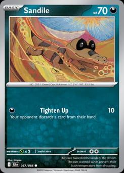 Black Bolt Sandile #57 card
