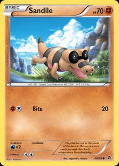 Emerging Powers Sandile #60 card