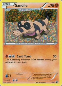 McDonald's Collection 2011 Sandile #8 card