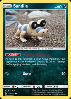 Unbroken Bonds Sandile #113 card