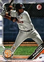 2019 Bowman Prospects Sandro Fabian #BP-38 card