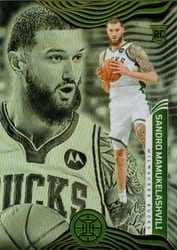 2021-22 Panini Illusions Base Set Sandro Mamukelashvili #196 card