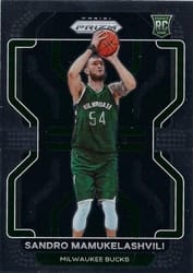 2021-22 Panini Prizm Base Set Sandro Mamukelashvili #293 card