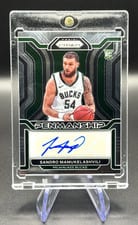 2021-22 Panini Prizm Rookie Penmanship Sandro Mamukelashvili #RP-SDM card