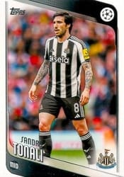 2025-26 Topps UEFA Club Competitions Base Set Sandro Tonali #109 card