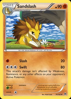 2015 BREAKthrough Sandslash #76 card
