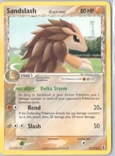 2005 Delta Species Sandslash δ #27 card