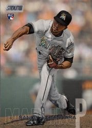 2018 Stadium Club Base Set Sandy Alcantara #1 card